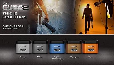 Hähnel ProCube2 - Professionele dubbellader voor Sony