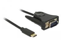 Delock USB 2.0 Adapter [1x USB-C stekker - 1x RS232-stekker] 62964 1.8 m - thumbnail