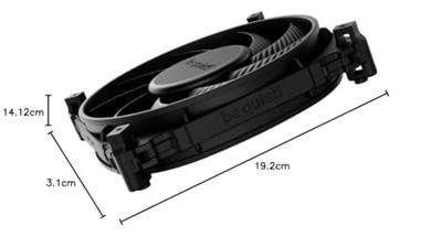 be quiet! Silent Wings 4 PWM high-speed 120x120x25 case fan