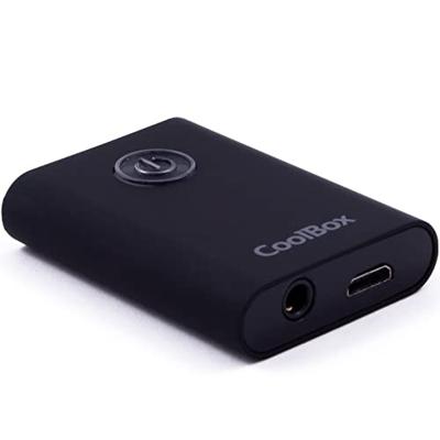 Audio Bluetooth Transmitter-Ontvanger CoolBox COO-BTALINK 160 mAh Zwart Bluetooth luidspreker