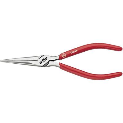 Wiha 10349 Platte rondbektang Elektronica en fijnmechanica Recht Gereedschapsstaal 160 mm