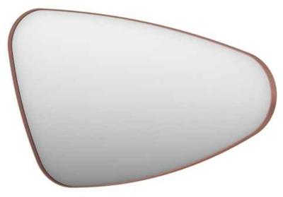 Ben Nature organische spiegel 80x50cm rechts geborsteld koper