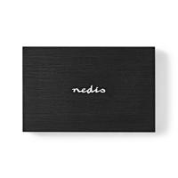 Hardeschijf Behuizing | 2.5" | USB 3.1 | 6 Gbps | Aluminium | Zwart - thumbnail