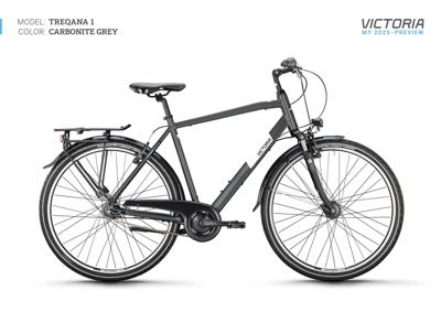 VICTORIA trekkingfiets "treqana 1" (#1) wheel treqana 1 28/48 he. 7gg carb. grey