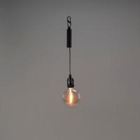 Konstmide oplaadbare enkele lamp amber - thumbnail