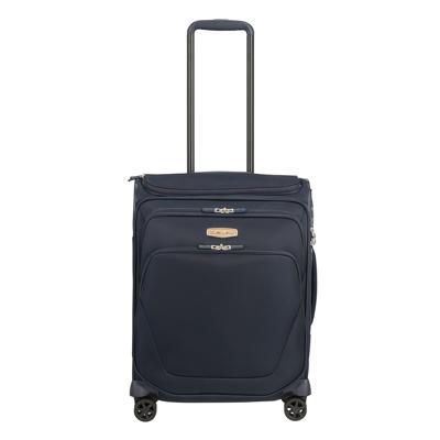 Samsonite Spark SNG Eco Spinner 55 Toppocket eco blue Zachte koffer