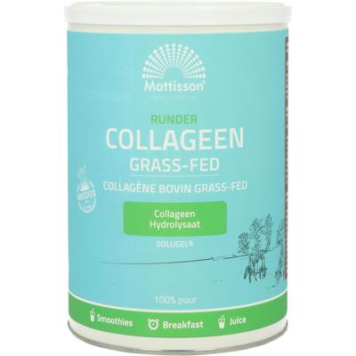 Mattisson HealthStyle Runder Collageen Grass-Fed Solugel