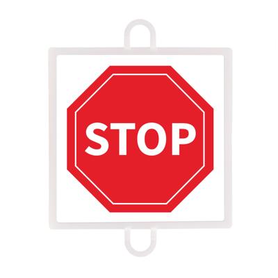 PRIORITY TRAFFIC SIGN PANEL No. 1 (STOP)