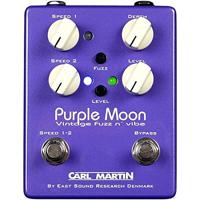 Carl Martin Purple Moon Dual Speed Vintage Fuzz n&apos; Vibe Pedal - thumbnail