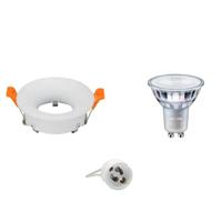 Philips MASTER LED Spot Set GU10 - Inbouw Rond Ø85mm - Mat Wit - 4.9W Warm Wit Dimbaar - thumbnail