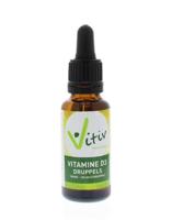 Vitiv Vitamine D3 druppels 1000IE 25 Milliliter - thumbnail