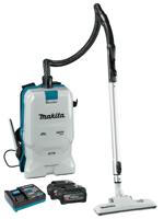 Makita VC011GU201 40 V Max Rugstofzuiger | Schoonmaak | Incl. 2x accu en snellader - VC011GU201 - thumbnail