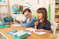 Pelikan Griffix vulpotlood, op blister, voor rechtshandigen, blauw - groen - thumbnail