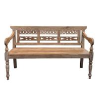 Tuinbank Ledo teak naturel tuinmeubel 150 cm OWN - Own - thumbnail