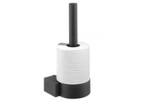 Reserve toiletrolhouder Tiger Nomad Muur Rond Matzwart - thumbnail