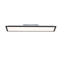 Paul Neuhaus Led plafondlampFlat 80 bij 25cm zwart - 14741-18 - thumbnail