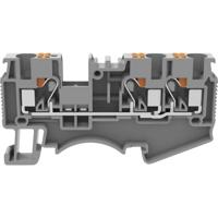 Degson DS4-TW-01P-11-00A(H) Doorgangsklem Push-In-klem Grijs 1 stuk(s) - thumbnail