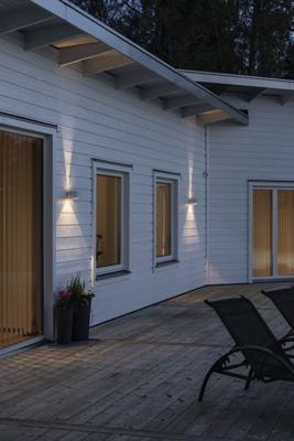Wandlicht New Modena Square matwit gelakt aluminium 7341-250