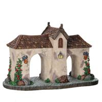 Kerstfiguur poort van Doornroosje 22x13x14 cm Luville - Luville - thumbnail