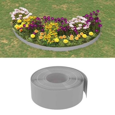 VidaXL Tuinranden 4 st 10 m 20 cm polyetheen grijs VidaXL Tuinranden 4 st 10 m 20 cm polyetheen grijs