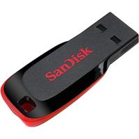 SanDisk Cruzer® Blade™ USB-stick 64 GB Zwart SDCZ50-064G-B35 USB-A 2.0 - thumbnail