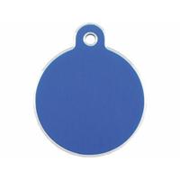 Naamplaatje Imarc Circle Blauw - thumbnail