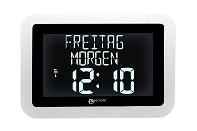 Geemarc VISO15_WH_VDE Zendergestuurd Zendgestuurde klok Wit Geemarc VISO15_WH_VDE Zendergestuurd Zendgestuurde klok Wit