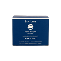 Sea-Line Black mud facial mask & body pack 225 Milliliter - thumbnail
