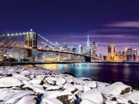 Ravensburger legpuzzel winter in new york, 1500st. - thumbnail