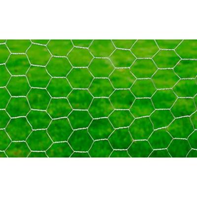 VidaXL Kippengaas 25x1 m gegalvaniseerd staal zilverkleurig