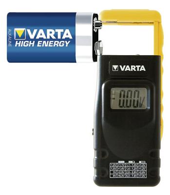 Varta LCD digitale batterijtester