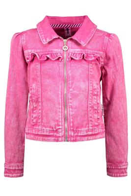 B.Nosy Meisjes spijkerjas - Roze denim