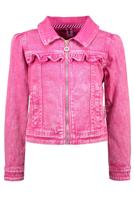 B.Nosy Meisjes spijkerjas - Roze denim - thumbnail