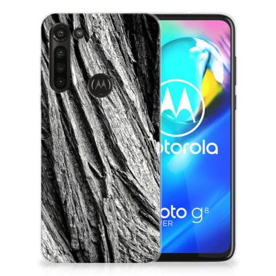 Bumper Hoesje Motorola Moto G8 Power Boomschors Grijs Bumper Hoesje Motorola Moto G8 Power Boomschors Grijs
