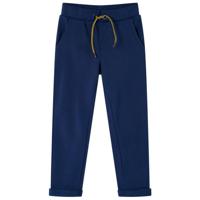 VidaXL Kinderbroek met trekkoord 128 marineblauw - thumbnail
