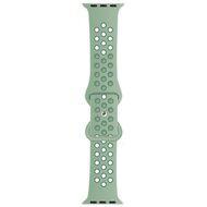 Sportbandje met extra lus - Groen - Geschikt voor Apple Watch 44mm / 45mm / 46mm / 49mm