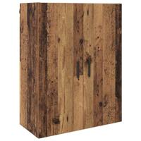 Wandkast Oud hout 69.5 x 34 x 90 cm Bewerkt hout - thumbnail