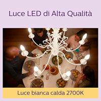 Philips LED 9290035411 LED-lamp Energielabel F (A - G) E14 Kaars 4.9 W = 40 W Warmwit (Ø x l) 35 mm x 106 mm 6 stuk(s) - thumbnail