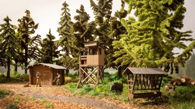 NOCH 66806 H0 Laser-Cut decor-set in het bos Bouwpakket NOCH 66806 H0 Laser-Cut decor-set in het bos Bouwpakket