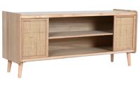 Tv-meubel Home ESPRIT Natuurlijk Rotan Paulownia hout 120 x 35 x 54 cm - thumbnail