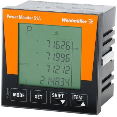 Weidmüller POWER MONITOR 51A Digitaal inbouwmeetapparaat