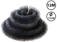 JONSKA Dakgoot Egel - 12 meter - ø12 cm - Dakgootborstel / Gootborstel / Gootdrain / Dakgootbescherming - thumbnail