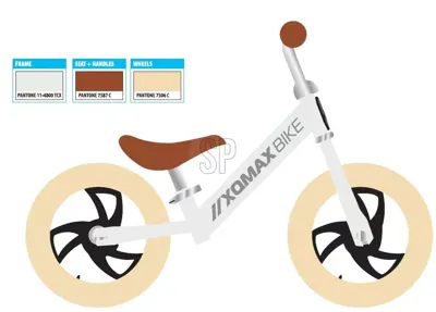 Loopfiets Grijs 12 Inch Xqmax