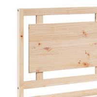 Bedframe extra lang zonder matras massief hout 180x220 cm - thumbnail