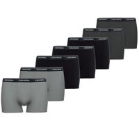 7-pak heren boxershorts Katoen - Lange pijp - Zwarte multipack heren onderbroeken - thumbnail