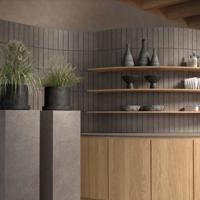 Vloer- en Wandtegel Kronos Terra Crea Limo Spakko 7.5x30 cm Taupe Kronos - thumbnail