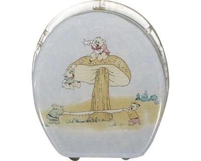Badstuber Mushroom toiletbril met deksel Badstuber Mushroom toiletbril met deksel