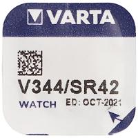Varta Knoopcel 344 1.55 V 1 stuk(s) 105 mAh Zilveroxide SILVER Coin V344/SR42 NaBli 1 - thumbnail