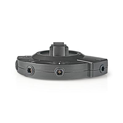 Nedis ASWI2503BK audioschakelaar Zwart