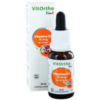 VitOrtho Kind Vitamine D3 10mcg Druppels - thumbnail